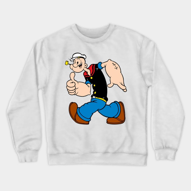 popeye Crewneck Sweatshirt by randycathryn